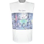 Vintage (The Far Side) - The Future Club Cow Tank Top 1990s Large