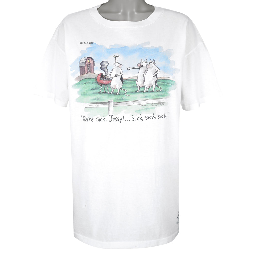 Vintage (The Far Side) - Youre sick, Jessy! T-Shirt 1981 X-Large Vintage Retro