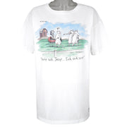 Vintage (The Far Side) - Youre sick, Jessy! T-Shirt 1981 X-Large Vintage Retro