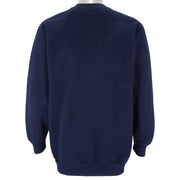 NHL - Blue Buffalo Sabres Crew Neck Sweatshirt 1990s X-Large Vintage Retro Hockey