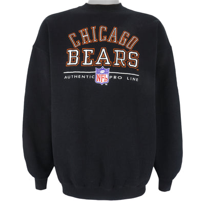 NFL (Logo Athletic) - Chicago Bears Embroidered Sweatshirt 1990s X-Large