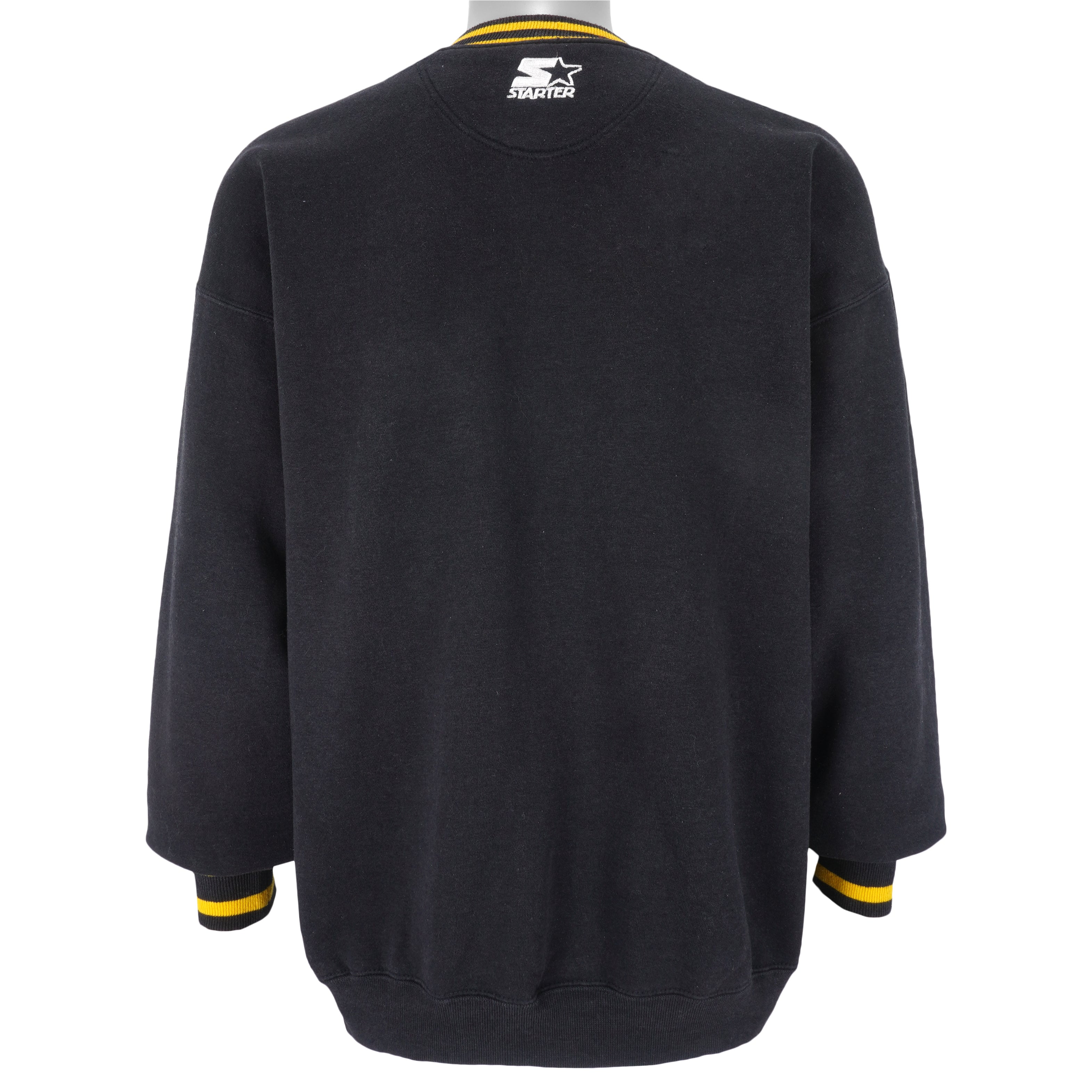 Starter - Pittsburgh Steelers Embroidered Crew Neck Sweatshirt 1990s X-Large Vintage Retro Football