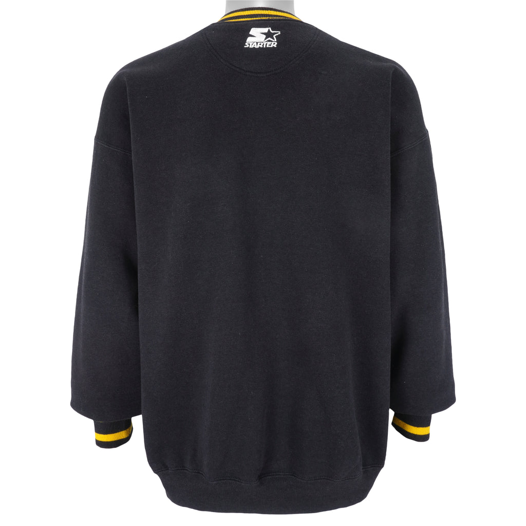 Starter - Pittsburgh Steelers Embroidered Crew Neck Sweatshirt 1990s X-Large Vintage Retro Football