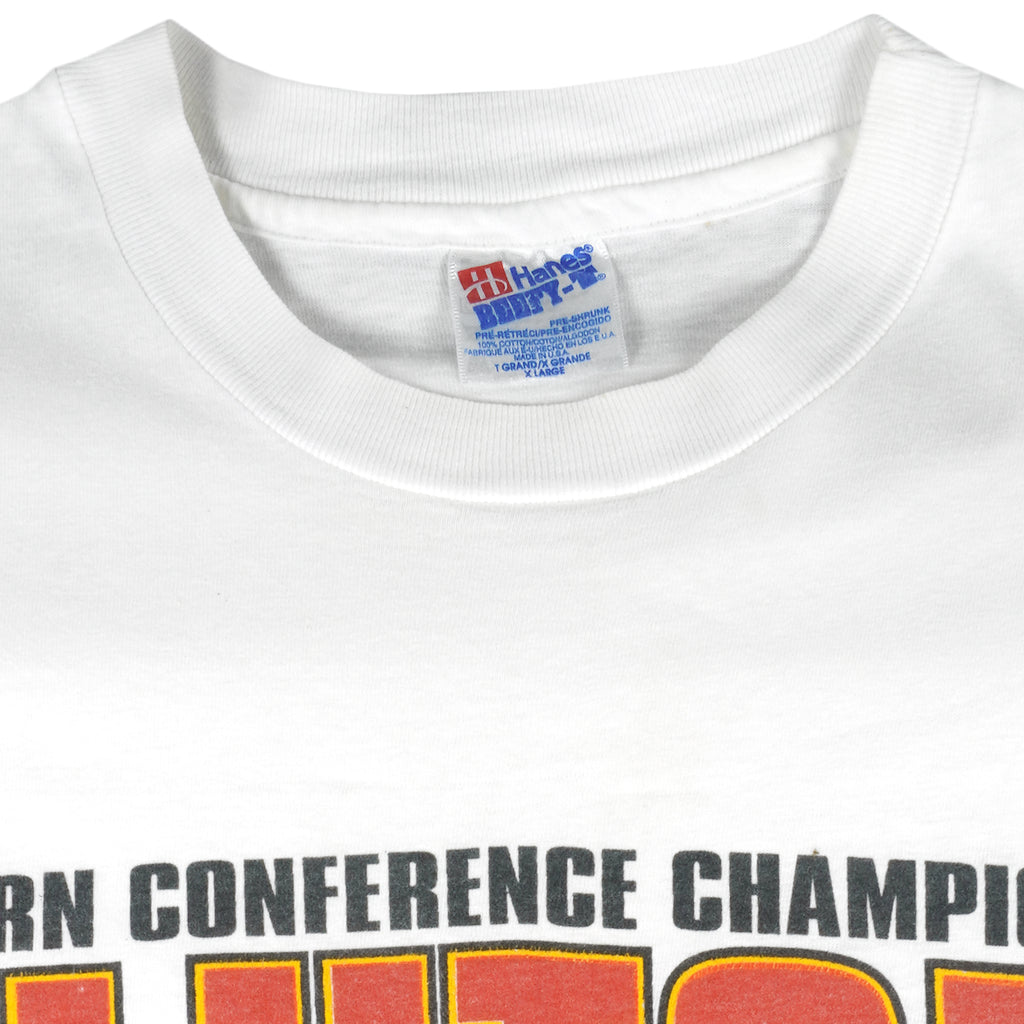 NBA (Hanes) - Houston Rockets World Champions T-Shirt 1994 X-Large Vintage Retro Basketball