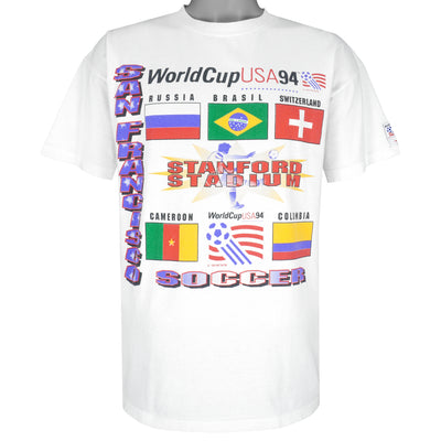 Vintage - Stanford Stadium San Francisco World Cup USA Soccer T-Shirt 1994 X-Large