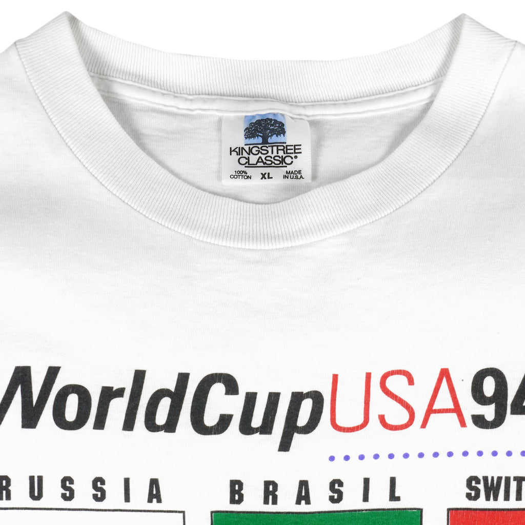 Vintage - Team San Francisco World Cup USA T-Shirt 1994 X-Large Vintage Retro Football