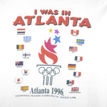 Vintage (Hanes) - I was in Atlanta Olympic Games T-Shirt 1996 Large Vintage Retro