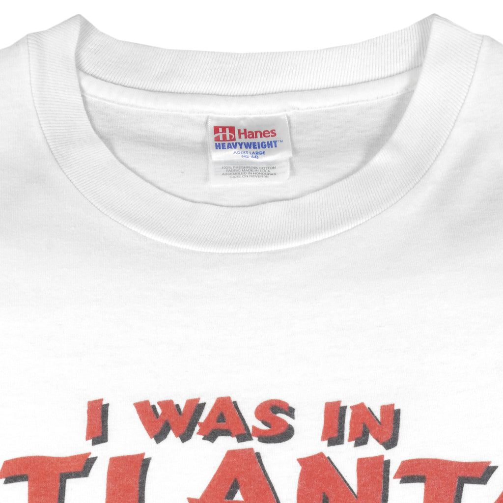 Vintage (Hanes) - I was in Atlanta Olympic Games T-Shirt 1996 Large Vintage Retro