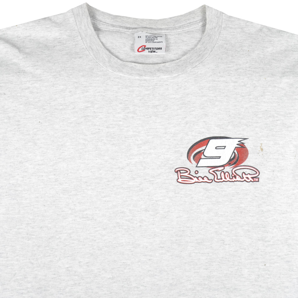 NASCAR (Competitors View) - Bill Elliott Racing T-Shirt 1990s XX-Large Vintage Retro