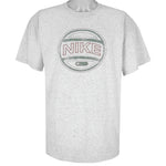 Nike - Grey Modern Sport Tradition T-Shirt 1990s Large
