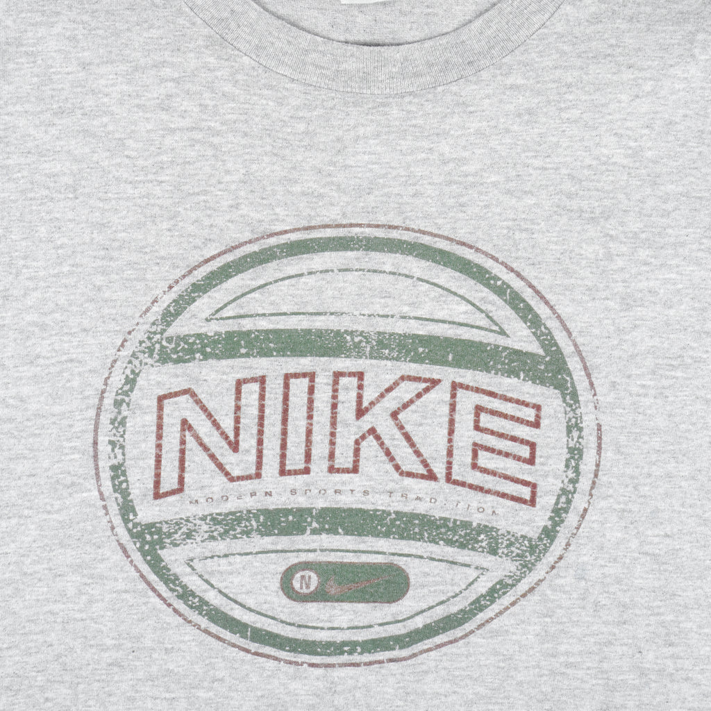 Nike - Modern Sport T-Shirt 1990s Large Vintage Retro