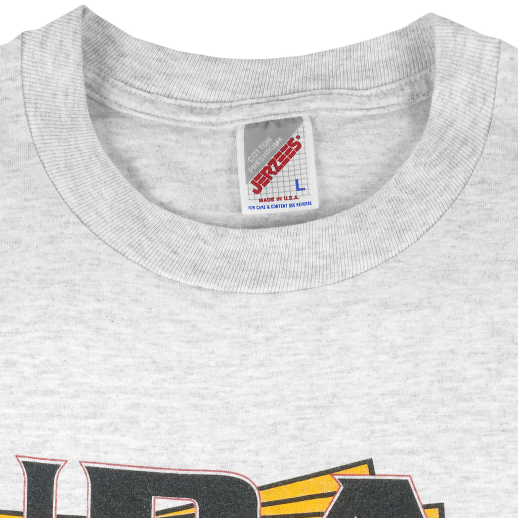 NBA (Jerzees) - Houston Rockets T-Shirt 1990s Large Vintage Retro Basketball 
