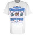MLB (Nutmeg)- Toronto Blue Jays, Champions T-Shirt 1992 Large Vintage Retro Baseball