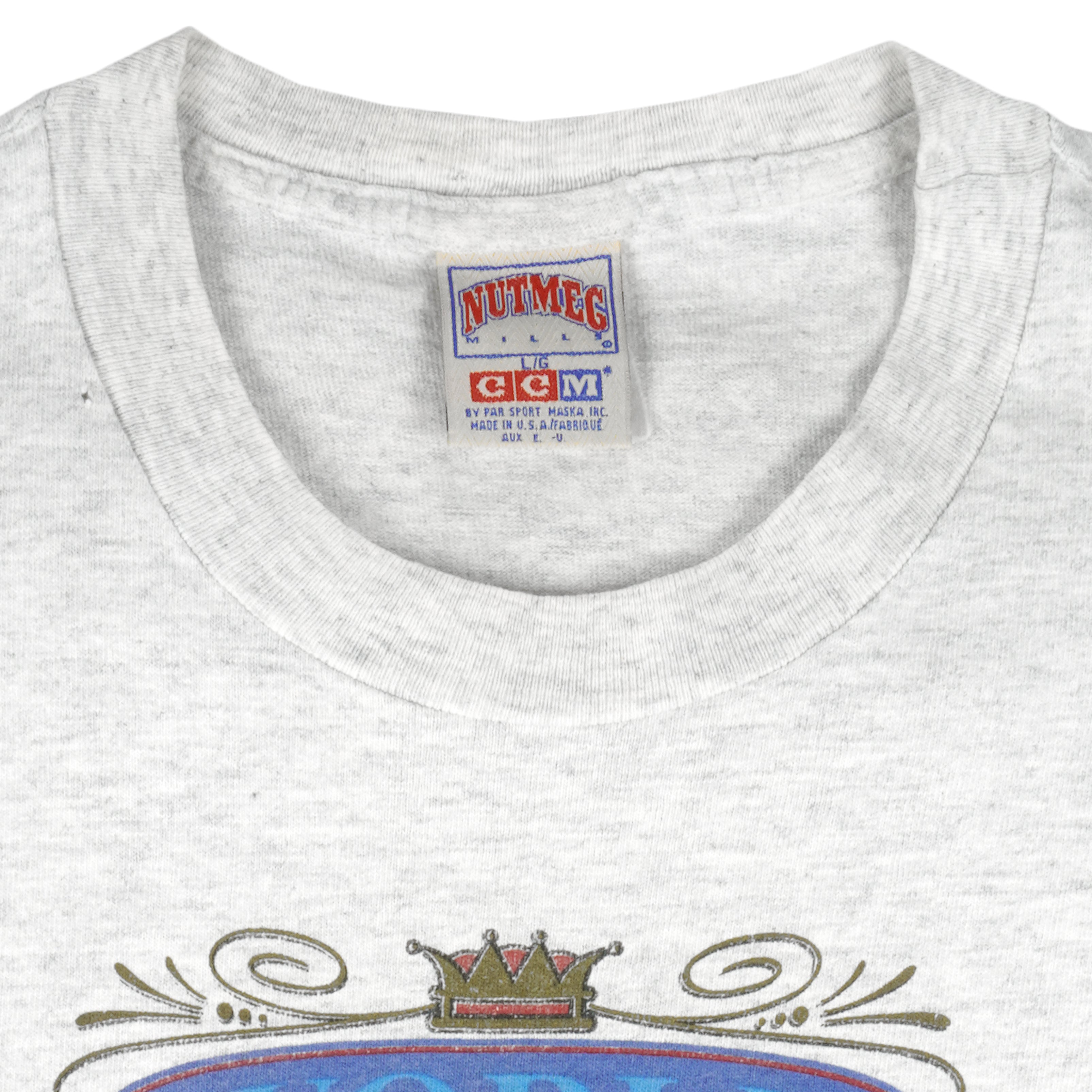 MLB (Nutmeg)- Toronto Blue Jays, Champions T-Shirt 1992 Large Vintage Retro Baseball