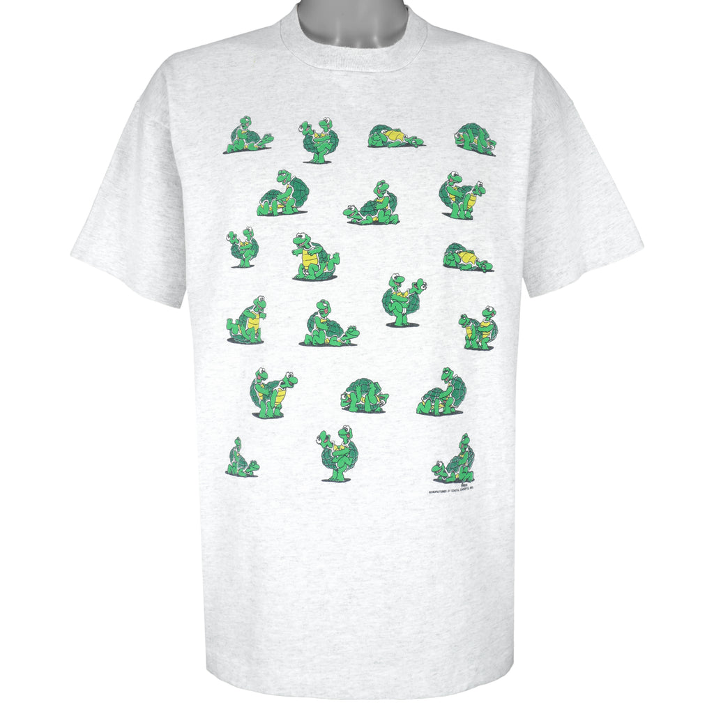 Vintage (Fruit Of The Loom) - Turtles T-Shirt 1990s X-Large Vintage Retro