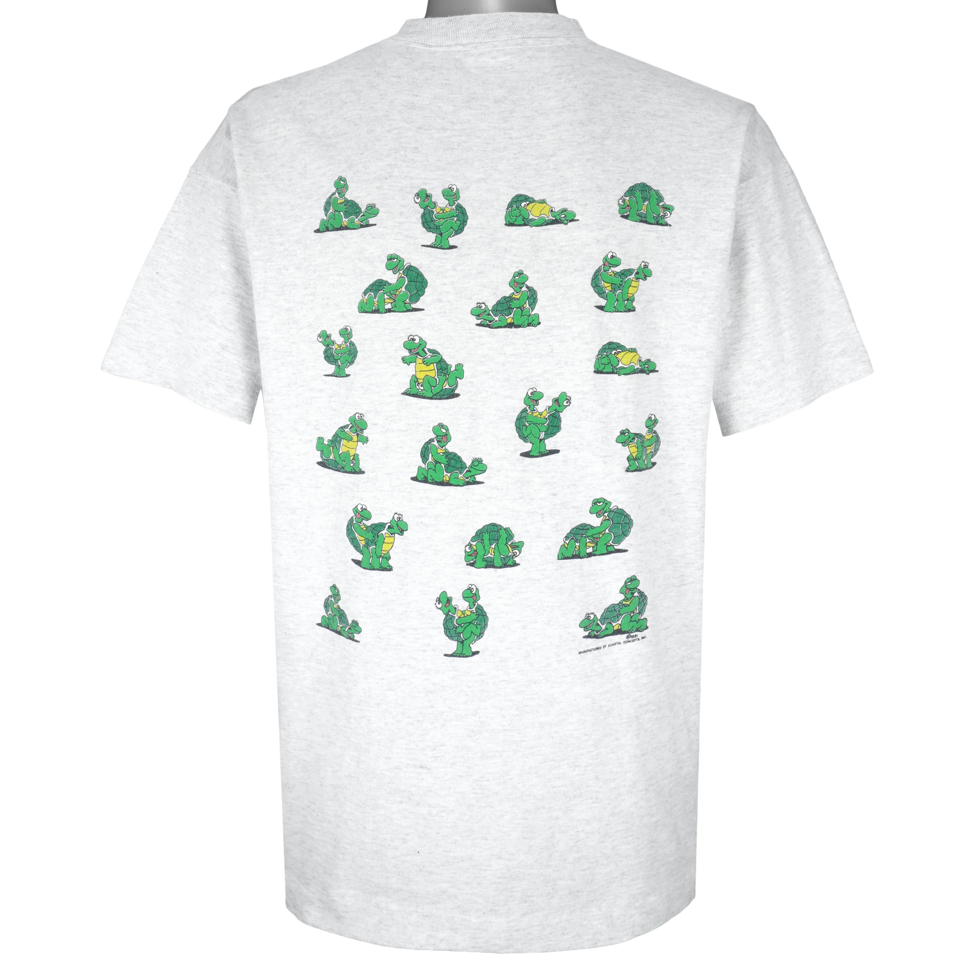 Vintage (Fruit Of The Loom) - Turtles T-Shirt 1990s X-Large Vintage Retro