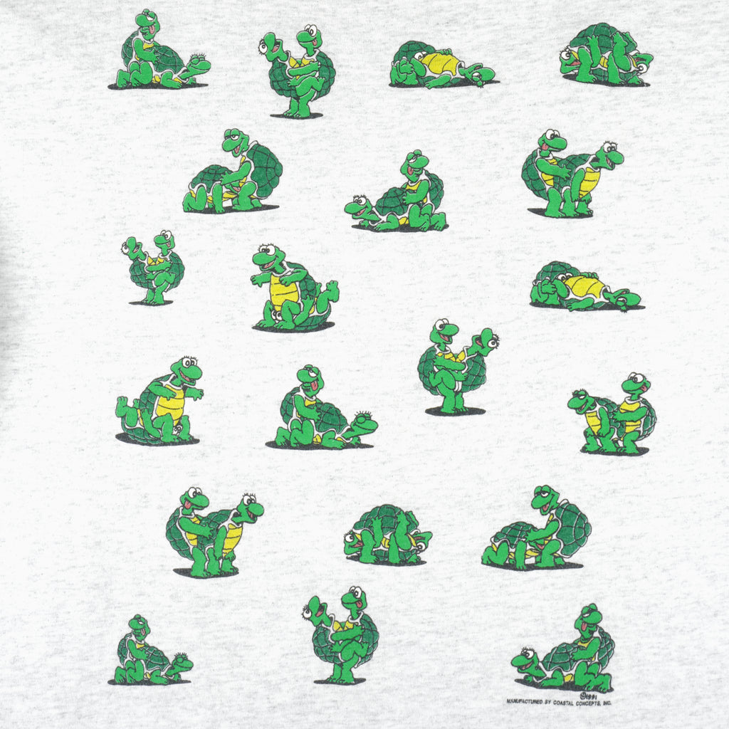 Vintage (Fruit Of The Loom) - Turtles T-Shirt 1990s X-Large Vintage Retro
