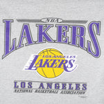 NBA (Lee)- Los Angeles Lakers Big Logo T-Shirt 1990s Medium Vintage Retro Basketball