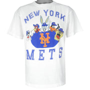 MLB - New York Mets VS Looney Tunes T-Shirt 1990s Large Vintage Retro Baseball