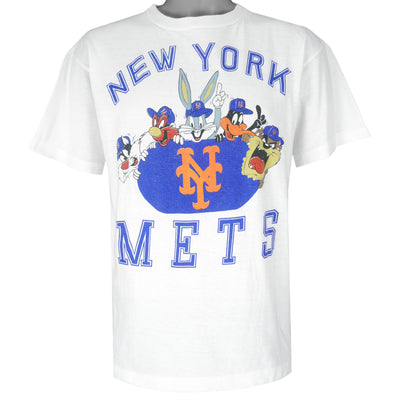 MLB - New York Mets VS Looney Tunes T-Shirt 1990s Large