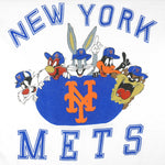 MLB - New York Mets VS Looney Tunes T-Shirt 1990s Large Vintage Retro Baseball