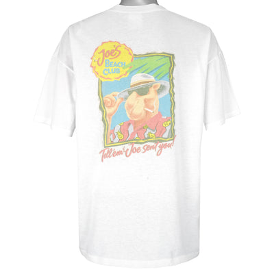 Vintage (Camel) - Tell Them Joe Sent You Beach Club T-Shirt 1990s X-Large