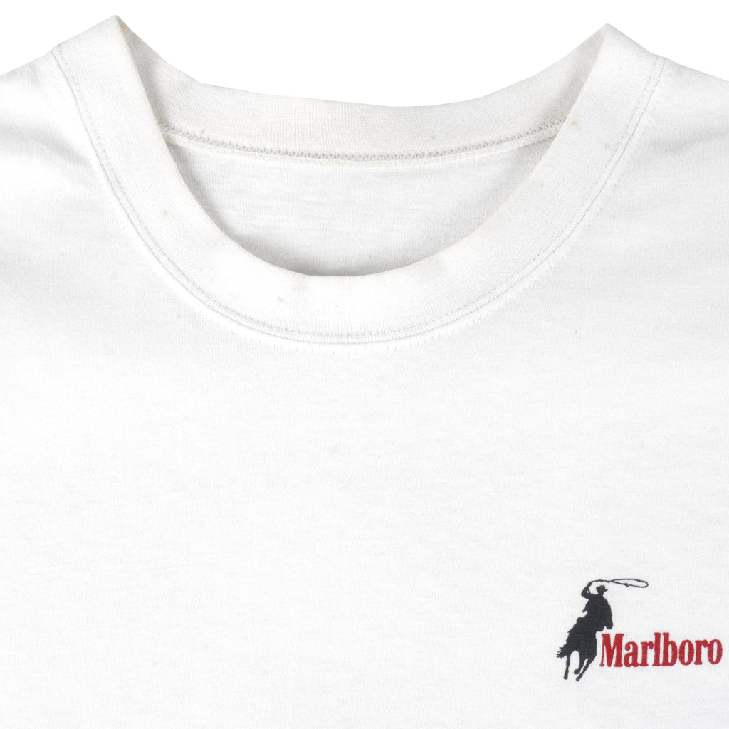 Vintage - Marlboro Cowboy T-Shirt 1990s Medium Vintage Retro