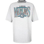 MLB (True-Fan) - Florida Marlins T-Shirt 1993 X-Large Vintage Retro Baseball