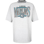MLB (True-Fan) - Florida Marlins T-Shirt 1993 X-Large Vintage Retro Baseball