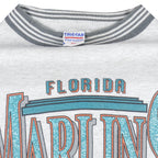 MLB (True-Fan) - Florida Marlins T-Shirt 1993 X-Large Vintage Retro Baseball