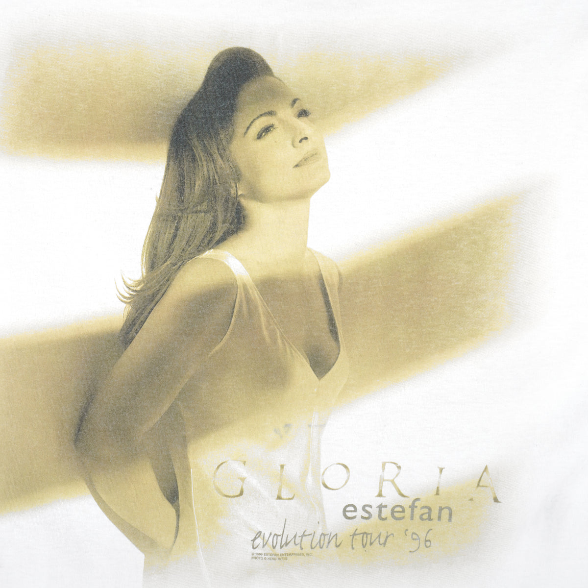 Vintage (All Sport) - Gloria Estefan Evolution Tour T-Shirt 1996 Large Vintage Retro