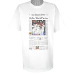 MLB (Gildan) - Boston Red Sox, Hello World Series Champs T-Shirt 2004 X-Large