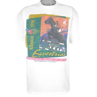 Vintage (Hanes) - Olympic Equestrians Atlanta T-Shirt 1996 X-Large