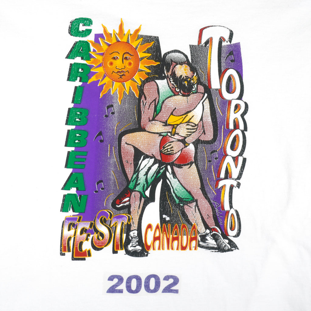 Vintage - Caribbean Fest Toronto Canada T-Shirt 2002 X-Large Vintage Retro