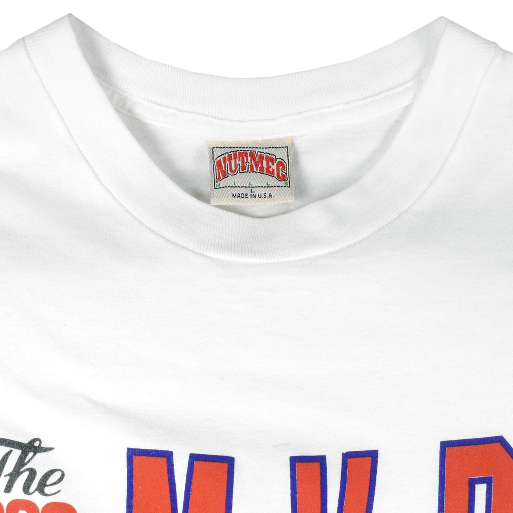 NBA (Nutmeg) - Detroit Pistons Joe Dumars T-Shirt 1989 Large Vintage Retro Basketball
