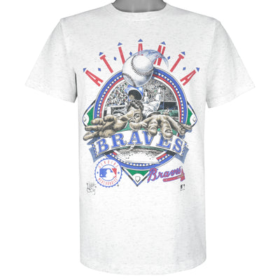 MLB (Fan) - Atlanta Braves Big Logo T-Shirt 1992 Medium