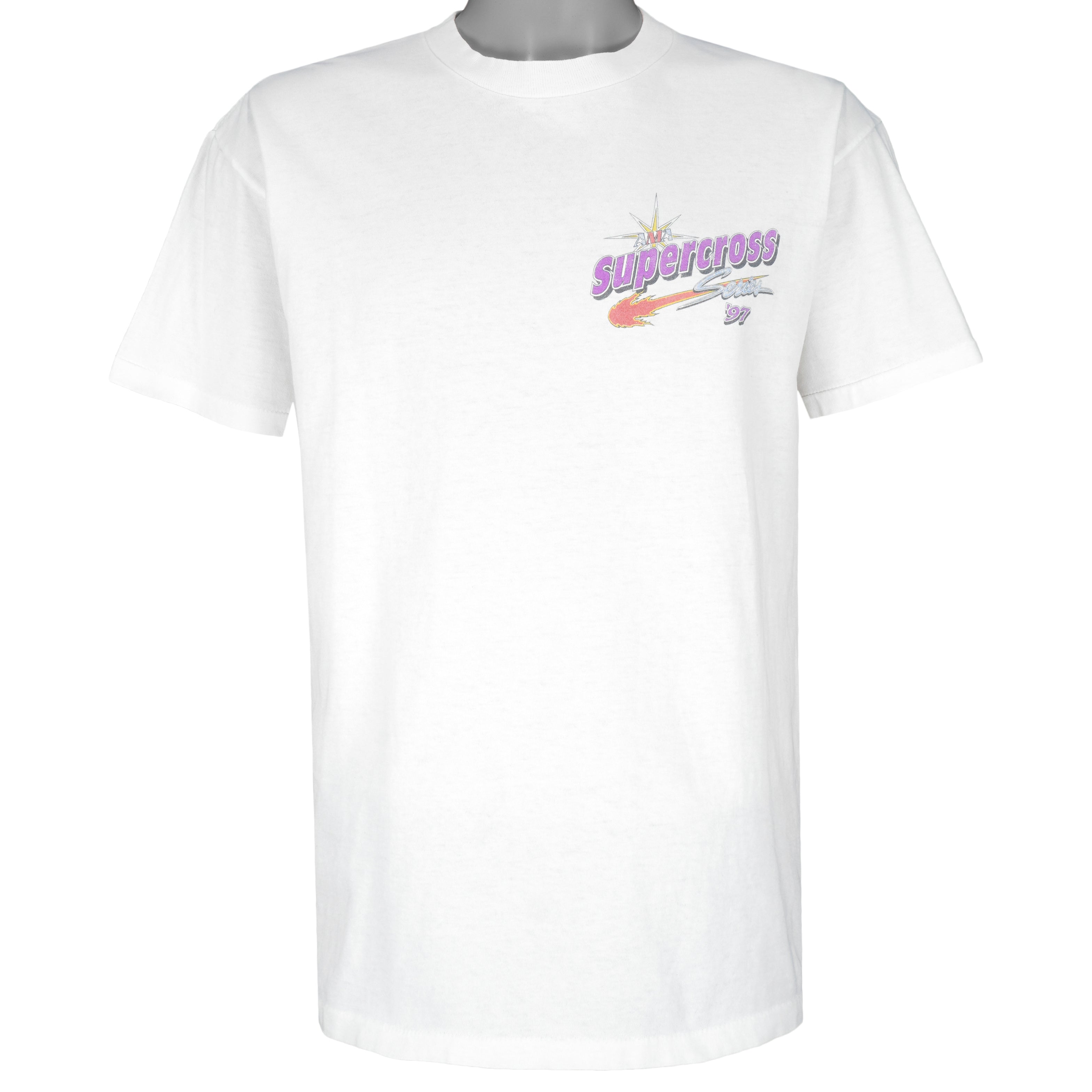 Vintage - AMA Supercross Series T-Shirt 1997 Large Vintage Retro