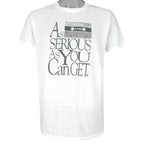 Vintage - TDK As Serious As You Can Get T-Shirt 1990s Large Vintage Retro