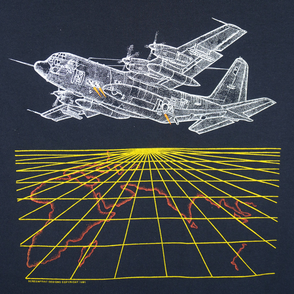 Vintage (Screen Stars Best) - Spirit 03 Ghostriders Ramjet T-Shirt 1991 XX-Large Vintage Retro