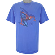 Marvel (AAA) - Blue Spiderman T-Shirt X-Large Vintage Retro