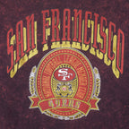 NFL (Nutmeg) - San Francisco 49ers Tie Dye T-Shirt 1990s X-Large Vintage Retro Football