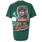 Vintage (Delta) - Green Budweiser T-Shirt 1998 X-Large Vintage Retro