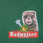 Vintage (Delta) - Green Budweiser T-Shirt 1998 X-Large Vintage Retro