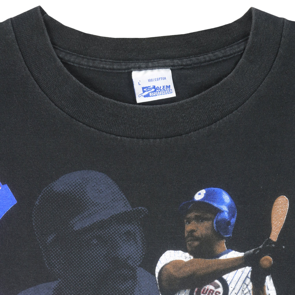 MLB (Salem) - Chicago Cubs Andre Dawson T-Shirt 1990s Large Vintage Retro Baseball