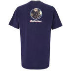 Vintage - Budweiser Never Hire A Ferret To Do A Weasels Job T-Shirt 1998 Large Vintage Retro