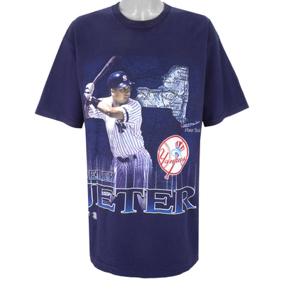 MLB (Pro Player) - New York Yankees Derek Jeter T-Shirt 1990s XX-Large