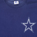 Starter - Dallas Cowboys Big Logo T-Shirt 1996 Large Vintage Retro Football