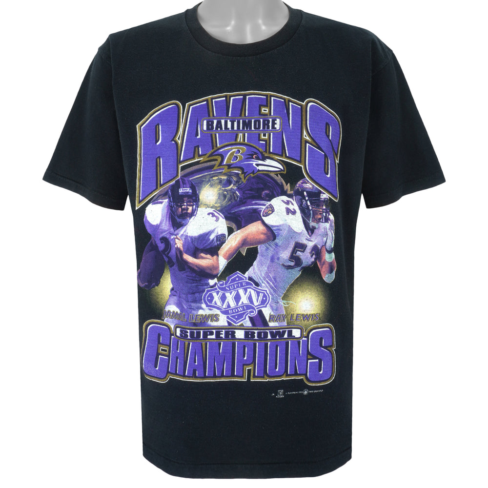 NFL - Ravens Baltimore Super Bowl 35th Champs Vintage Retro Football