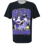 NFL - Ravens Baltimore Super Bowl 35th Champs Vintage Retro Football