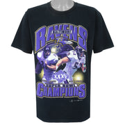 NFL - Ravens Baltimore Super Bowl 35th Champs Vintage Retro Football